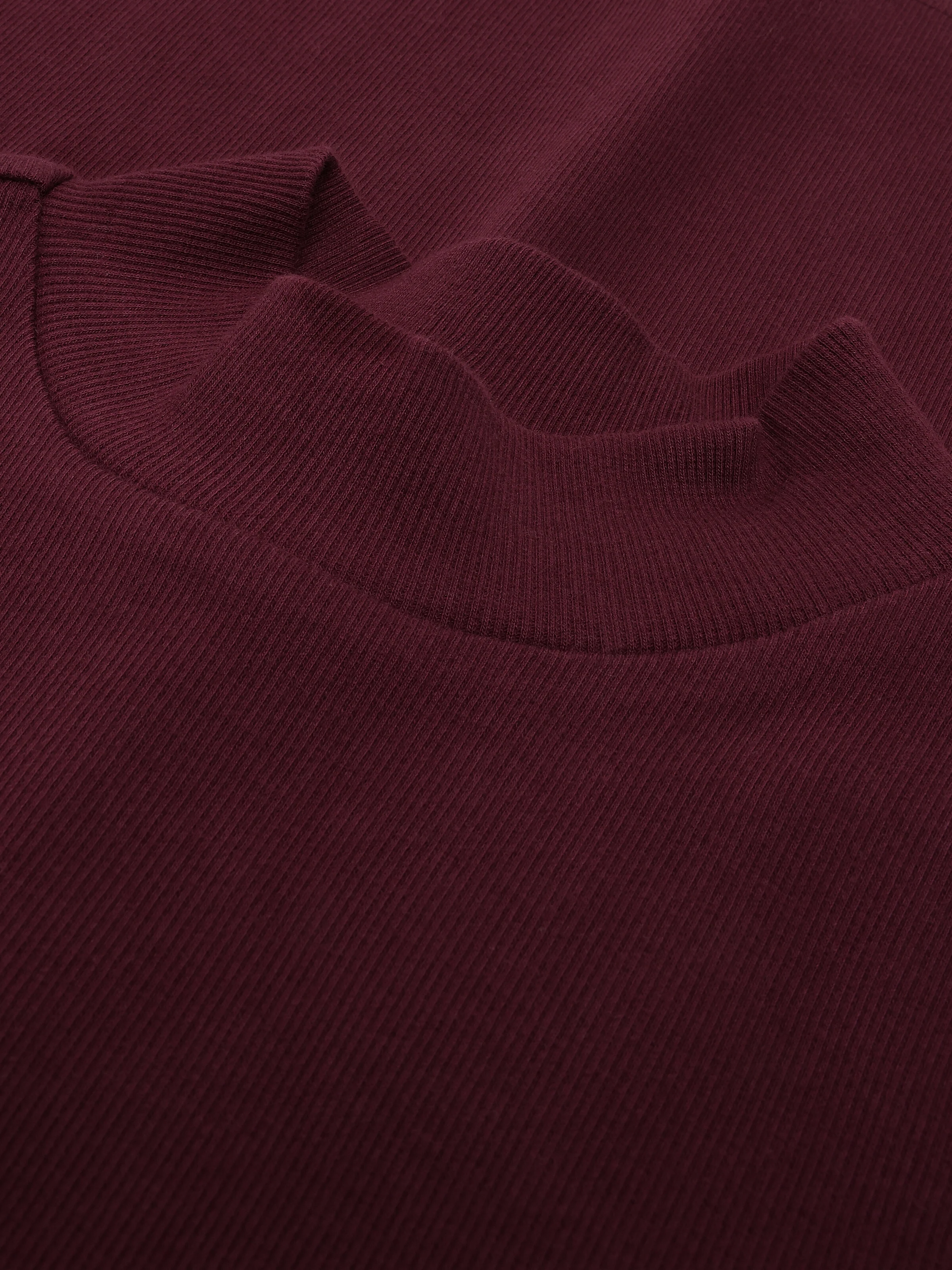 Rib high neck LS - Fig - Image 2
