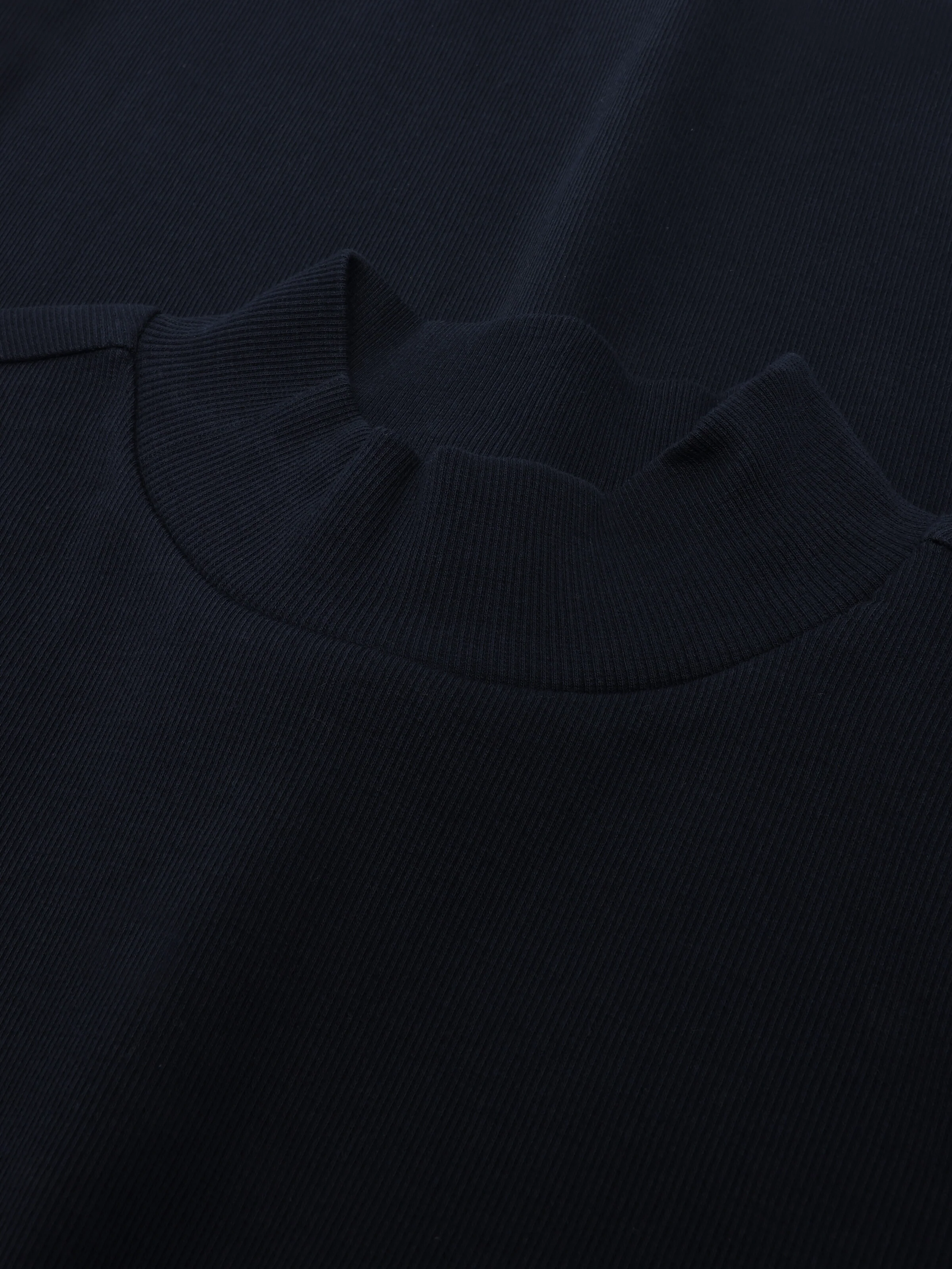 Rib high neck LS - Night Sky - Image 2