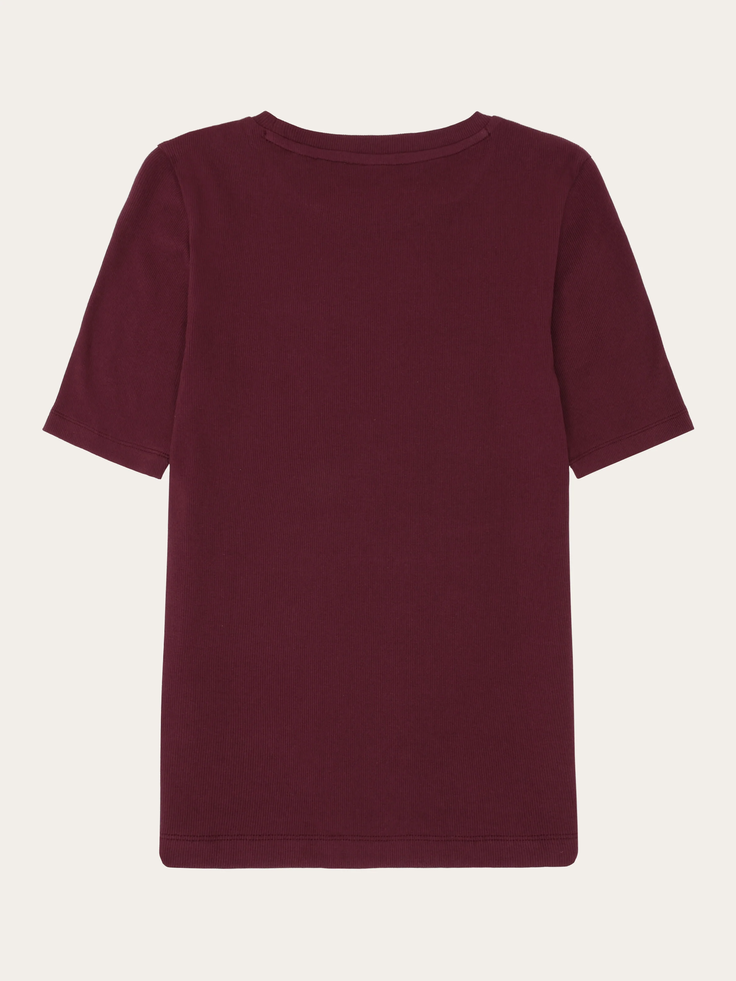 Rib t-shirt - Fig - Image 2