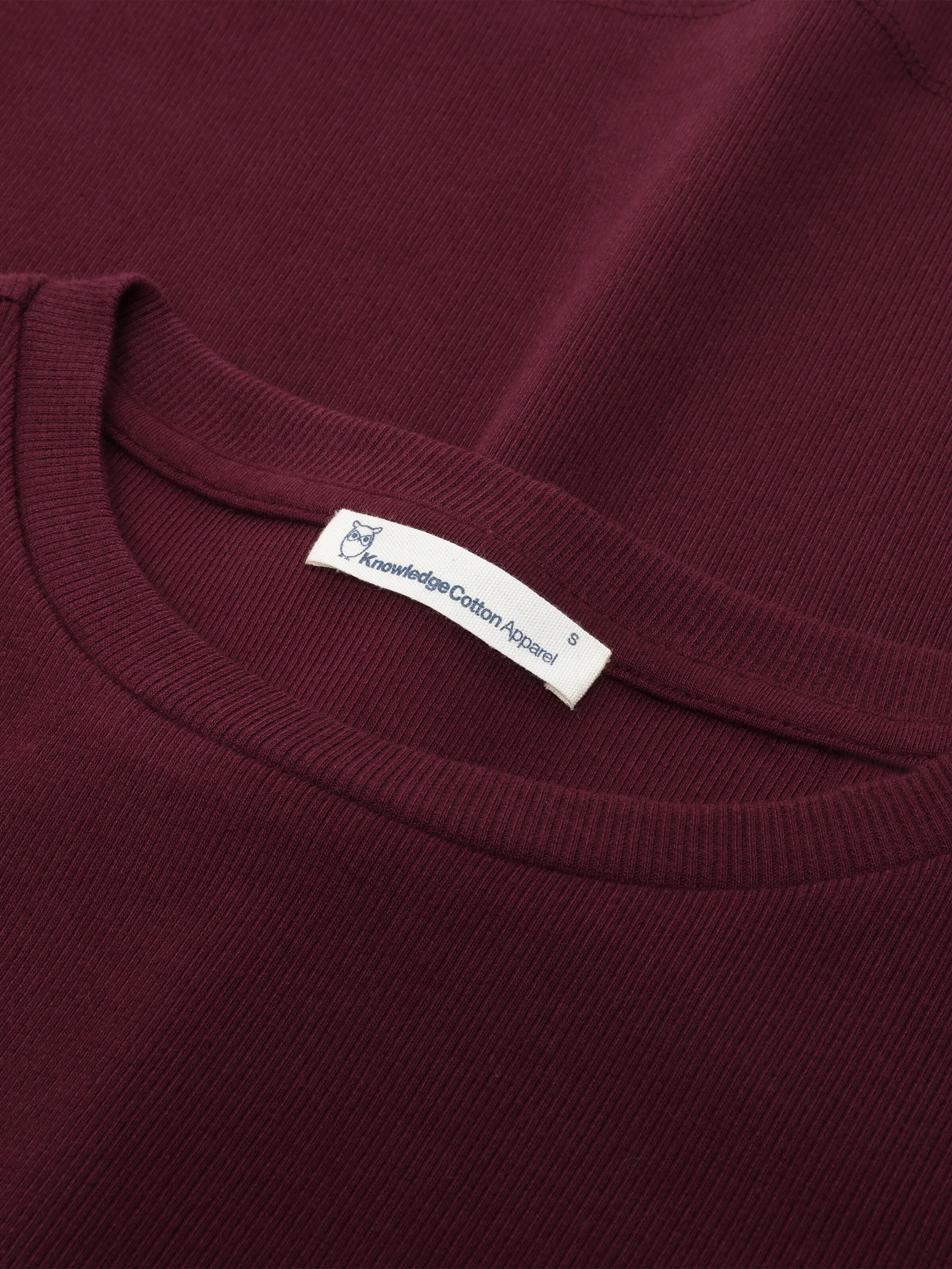 Rib t-shirt - Fig - Image 3
