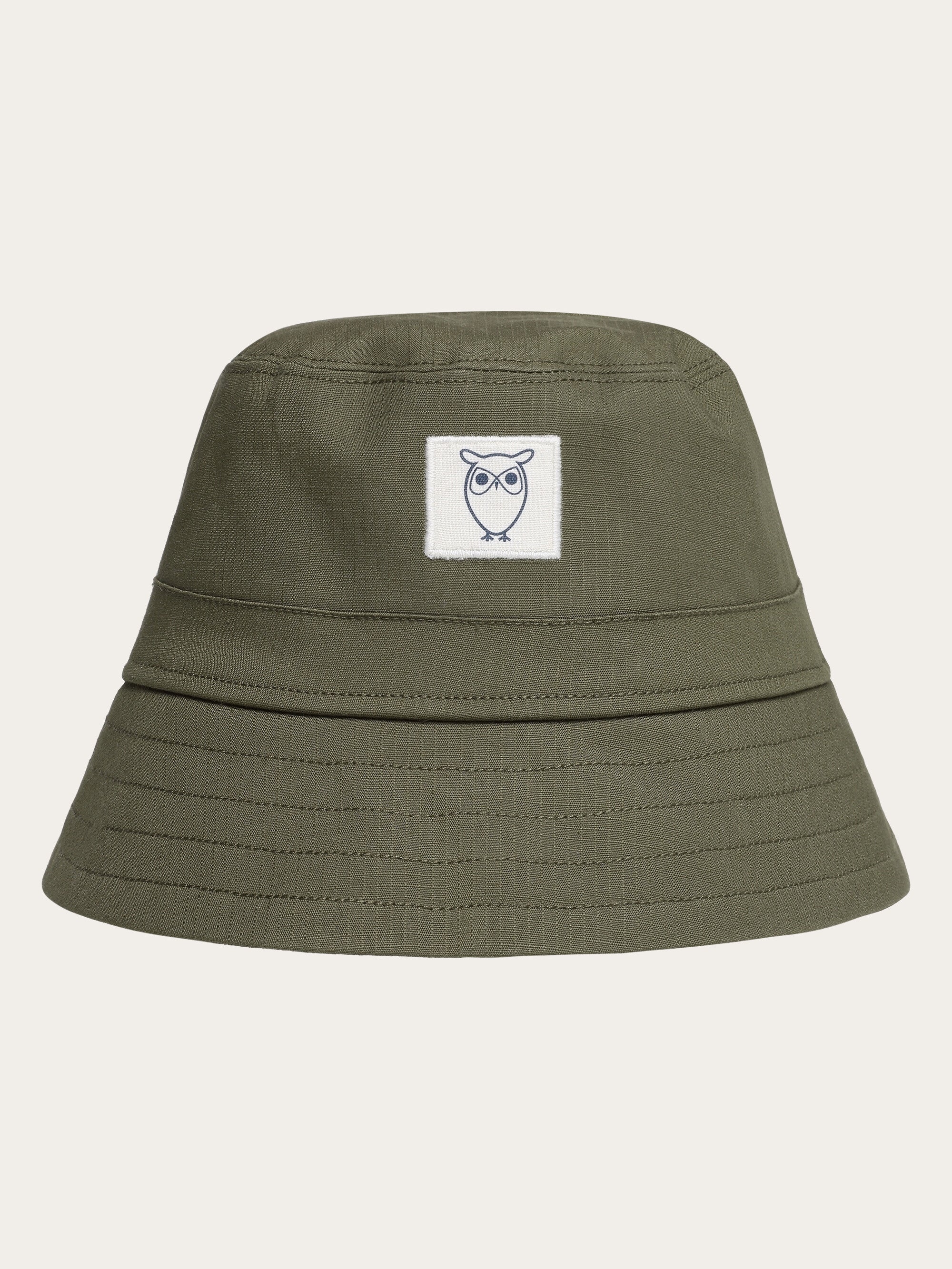 Ripstop bucket hat - GOTS/Vegan - Burned Olive