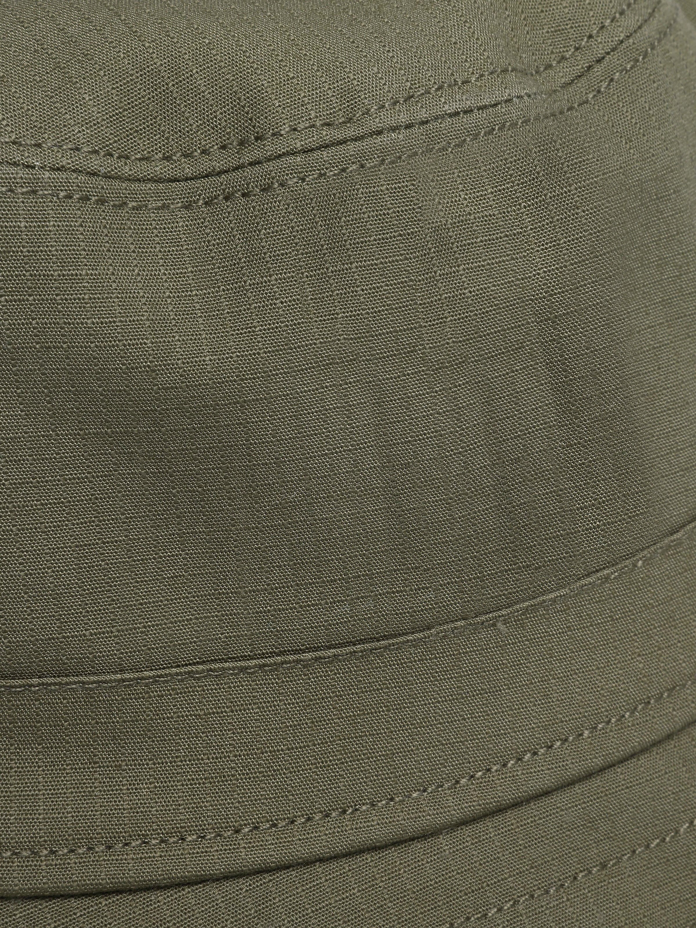 Ripstop bucket hat - GOTS/Vegan - Burned Olive - Image 4