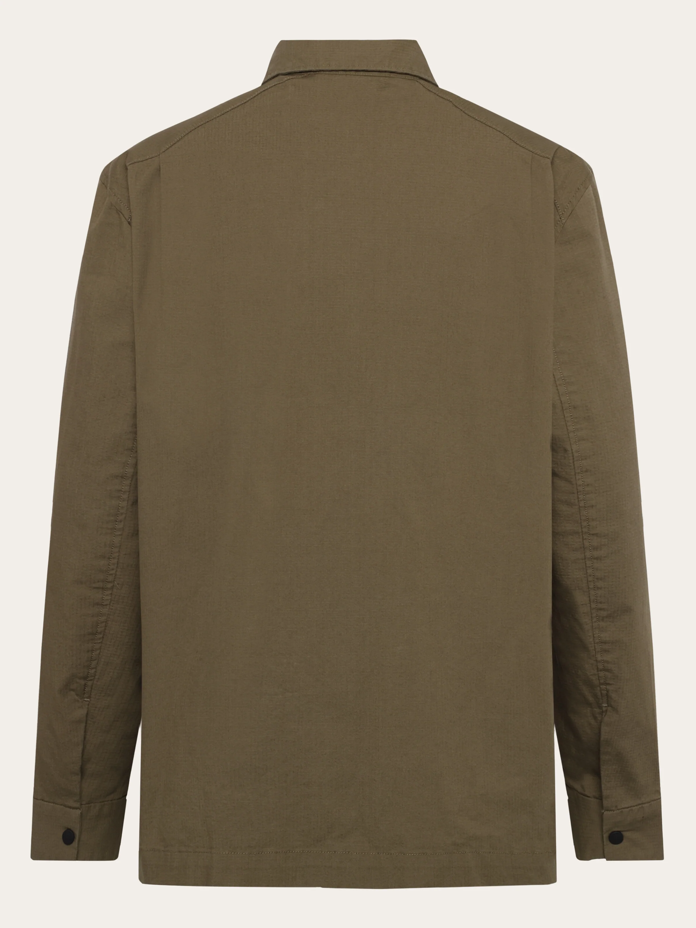 Ripstop overshirt - Burned Olive - Image 2