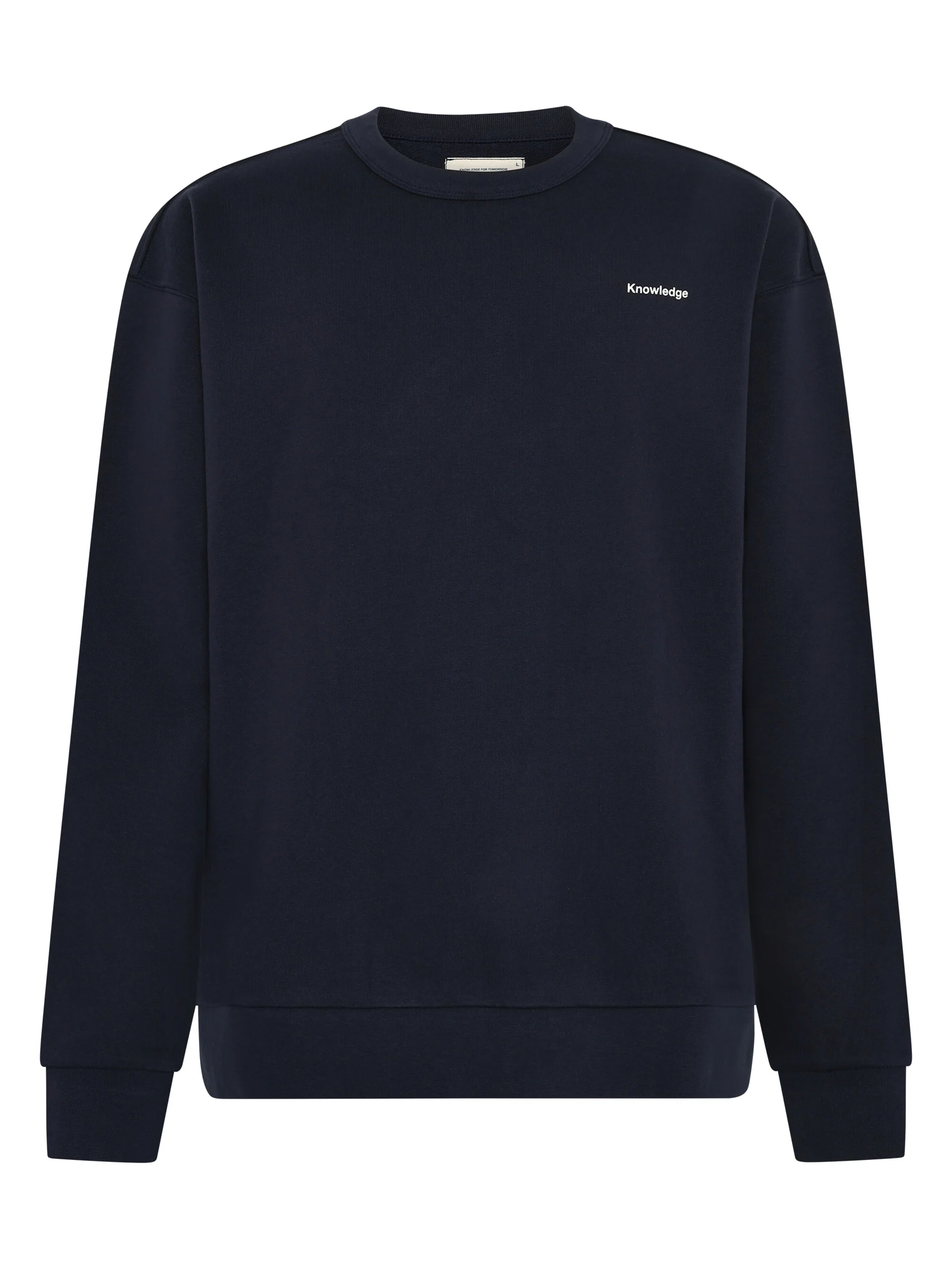 SOS Organic Cotton Back Print Crew Neck - GOTS/Vegan - Night Sky