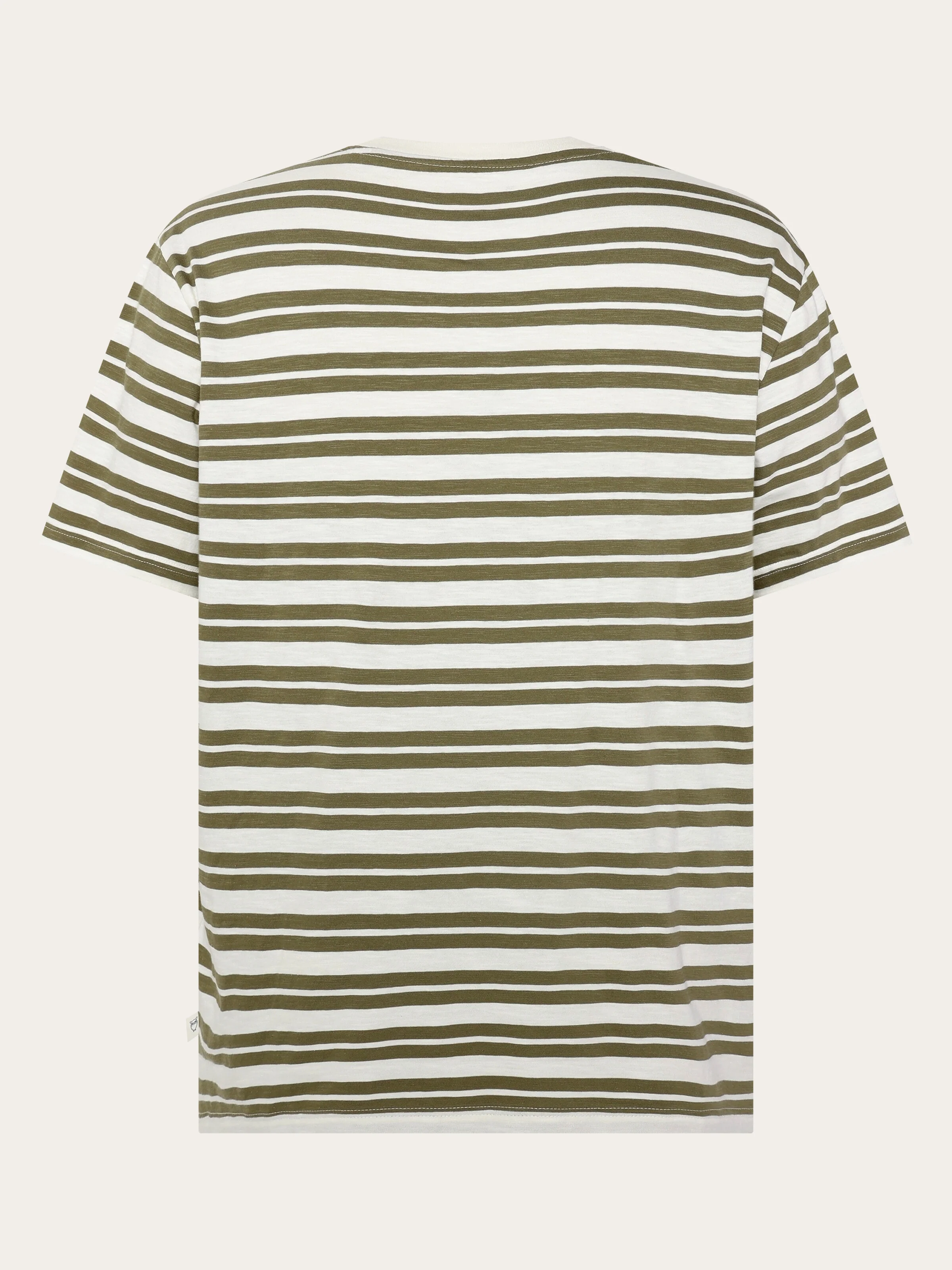 Striped t-shirt - Beige stripe - Image 6