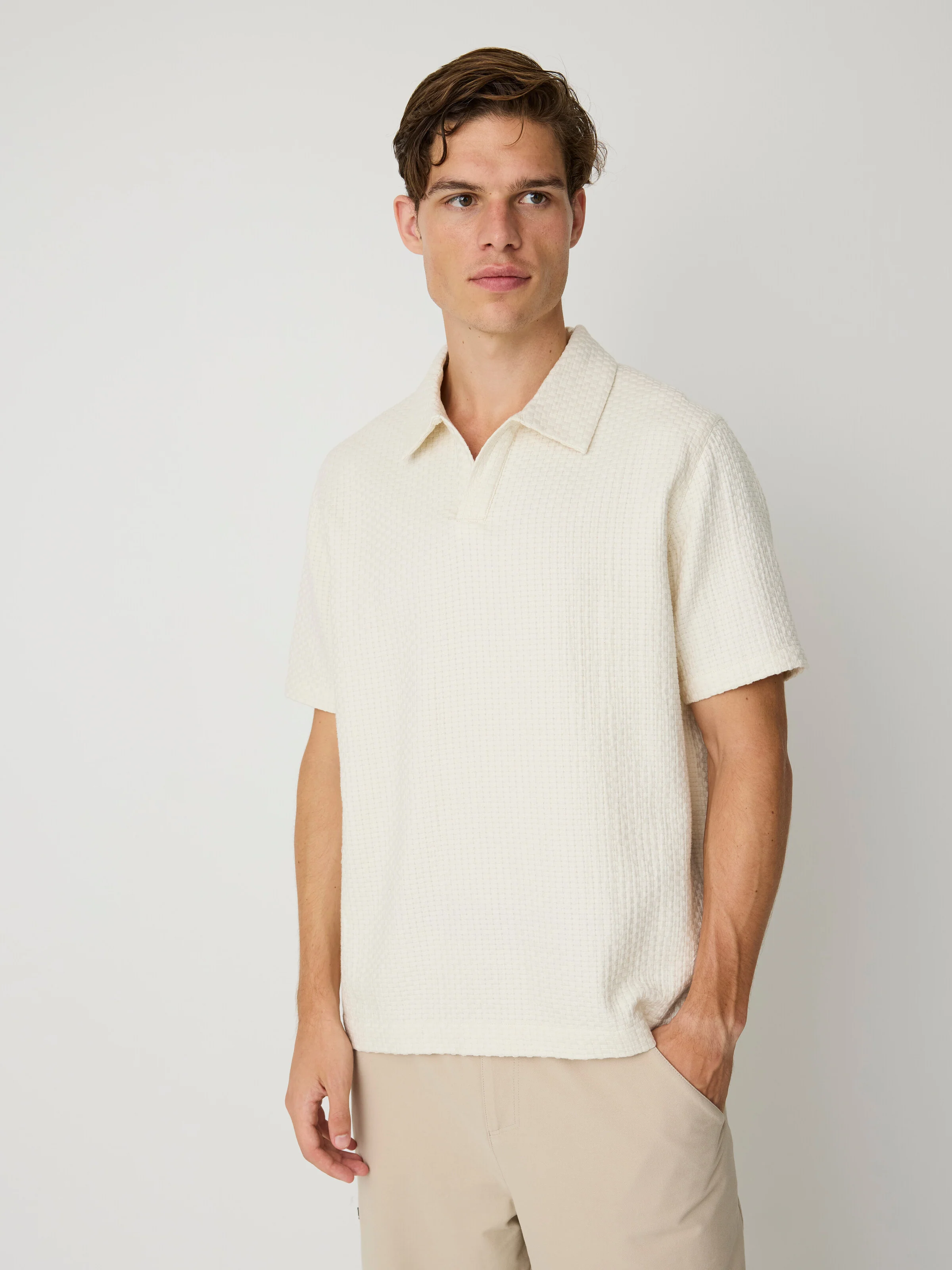 Structure polo - Egret - Image 3