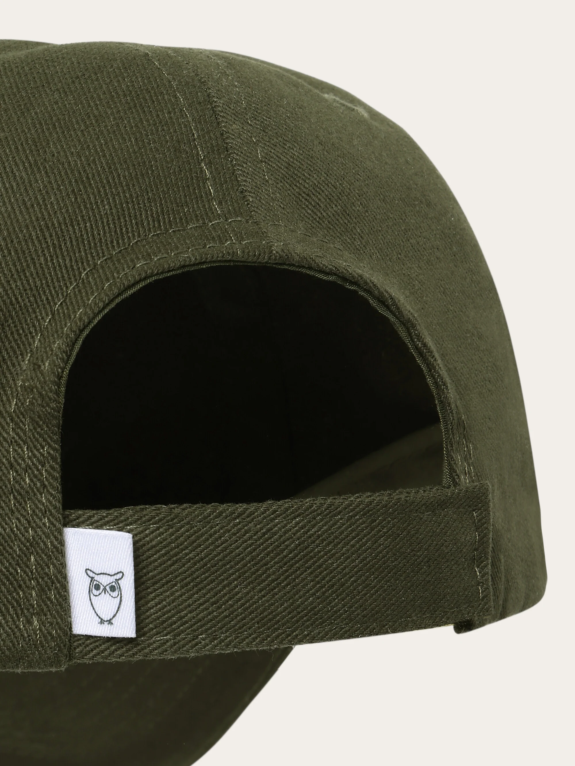 Twill logo cap - Forrest Night - Image 5