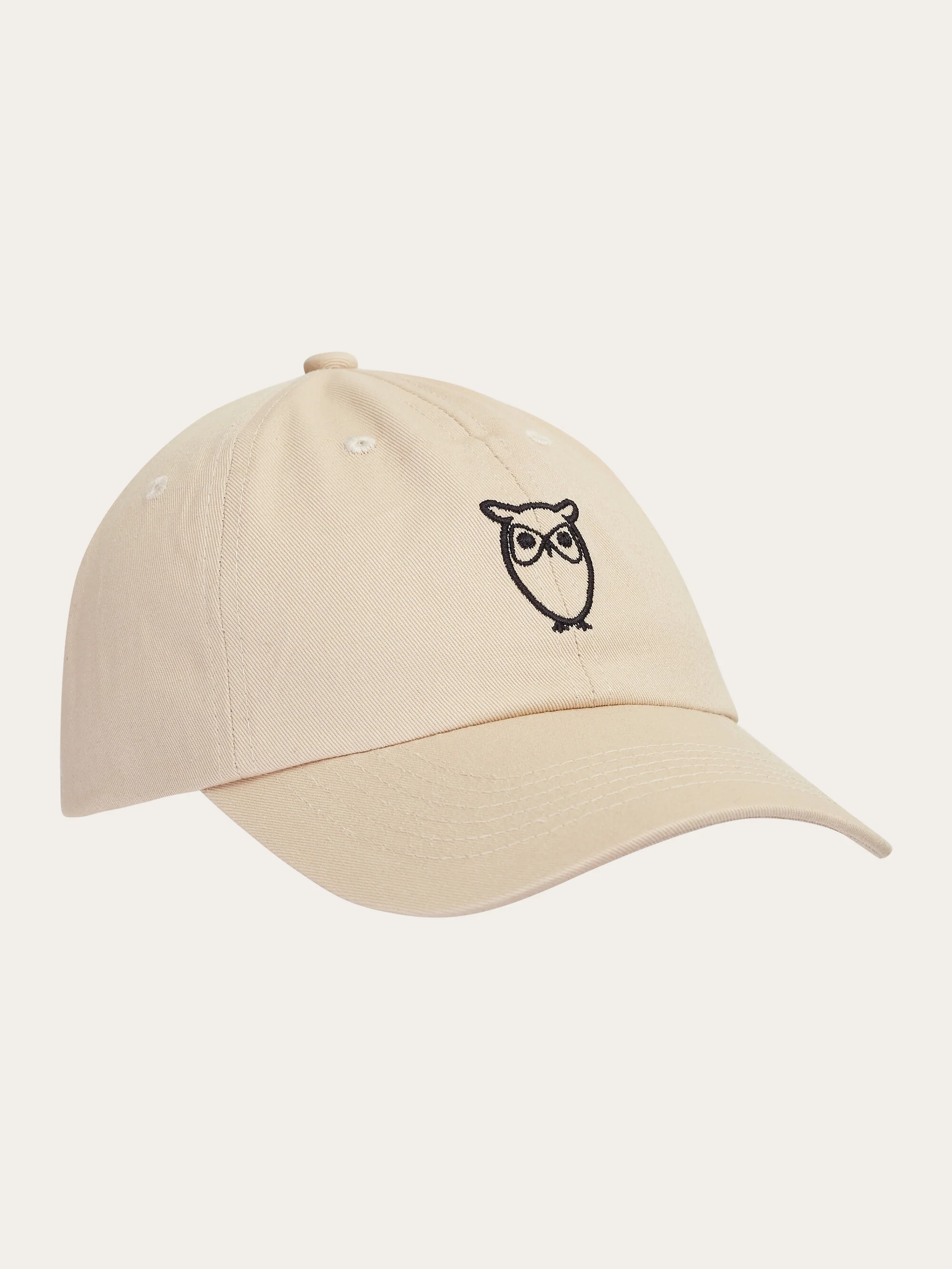 Twill logo cap - Light feather gray