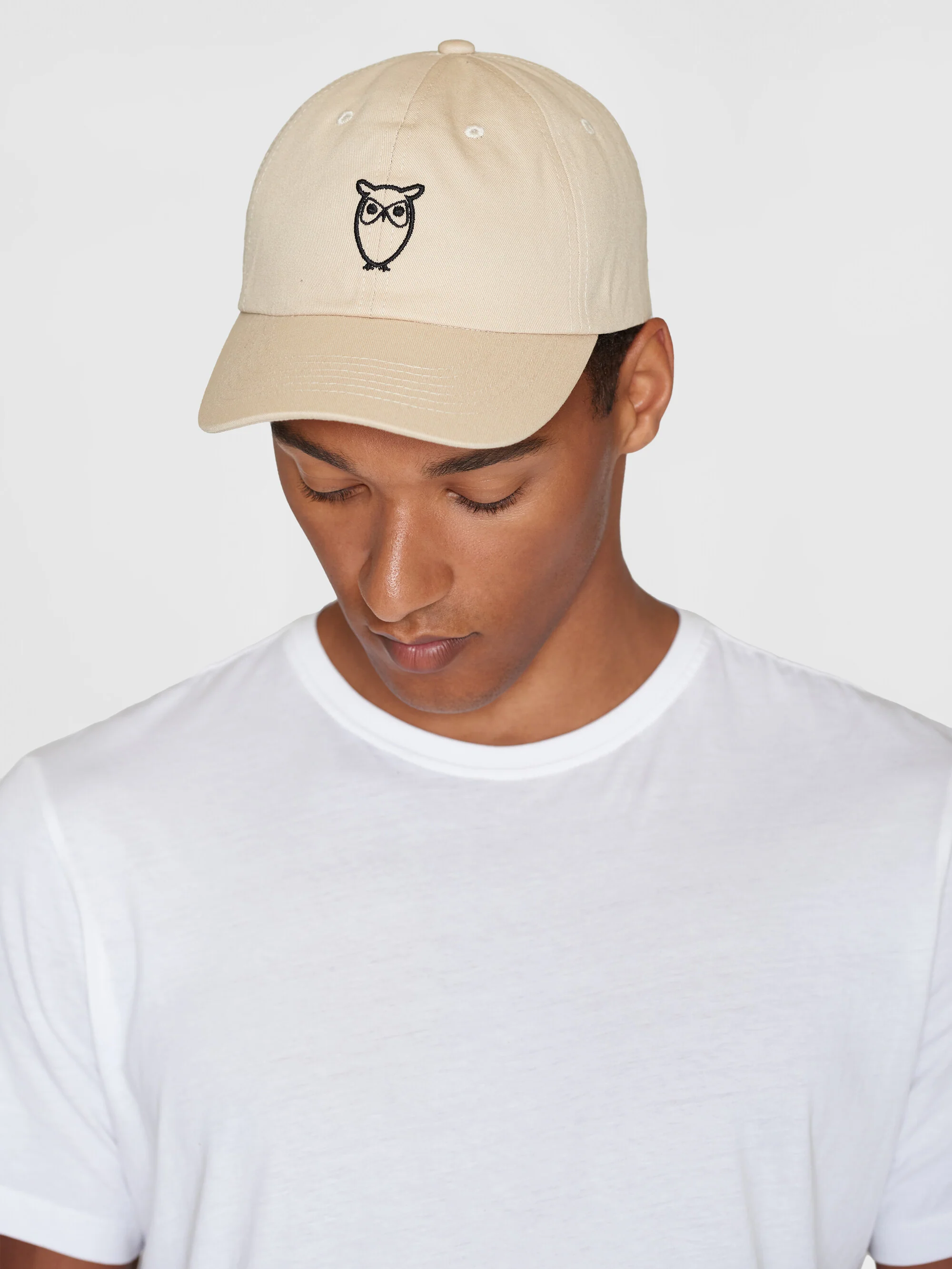 Twill logo cap - Light feather gray - Image 2