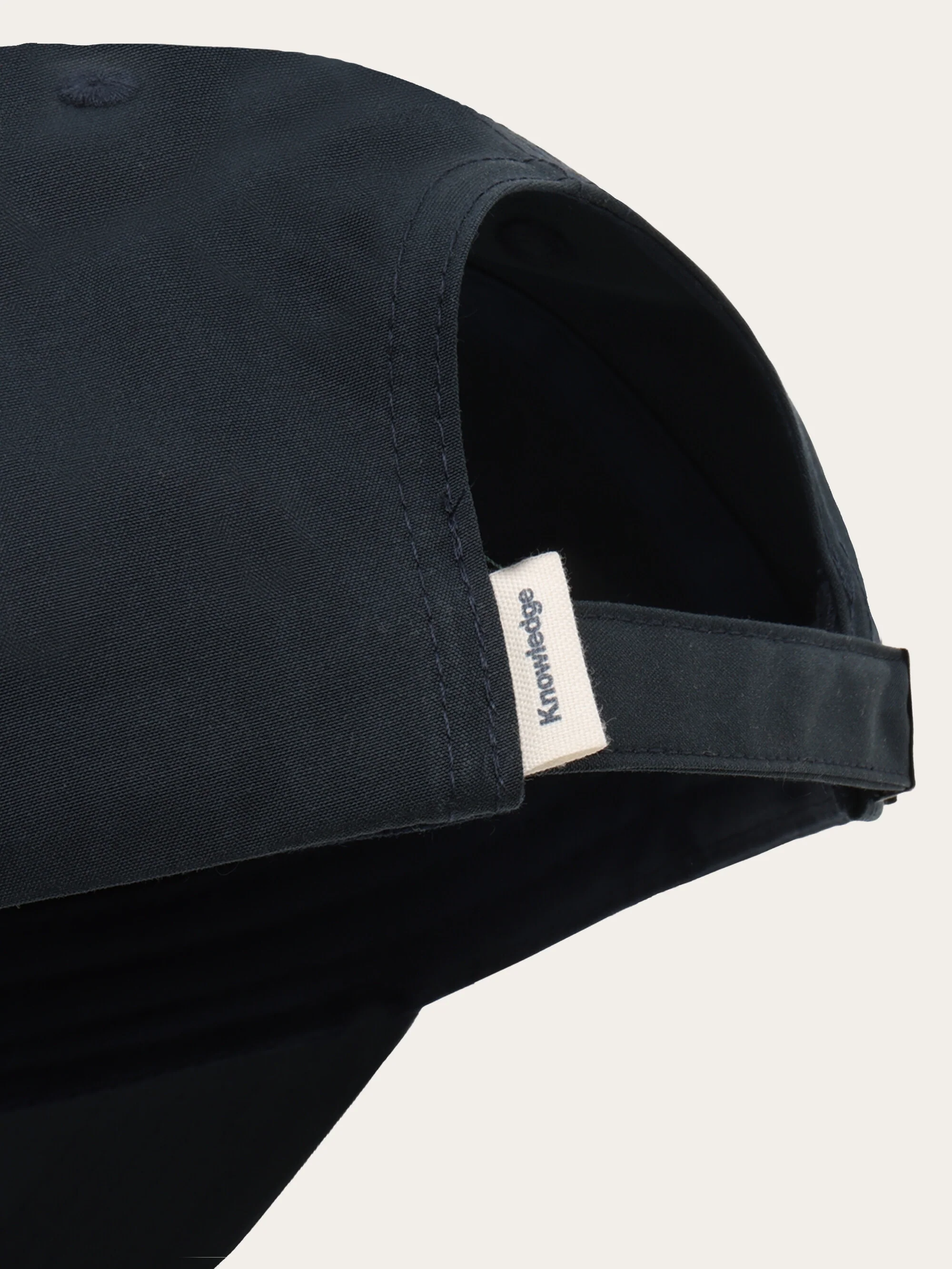 Vent 200 Canvas Classic Cap GOTS - Total Eclipse - Image 2
