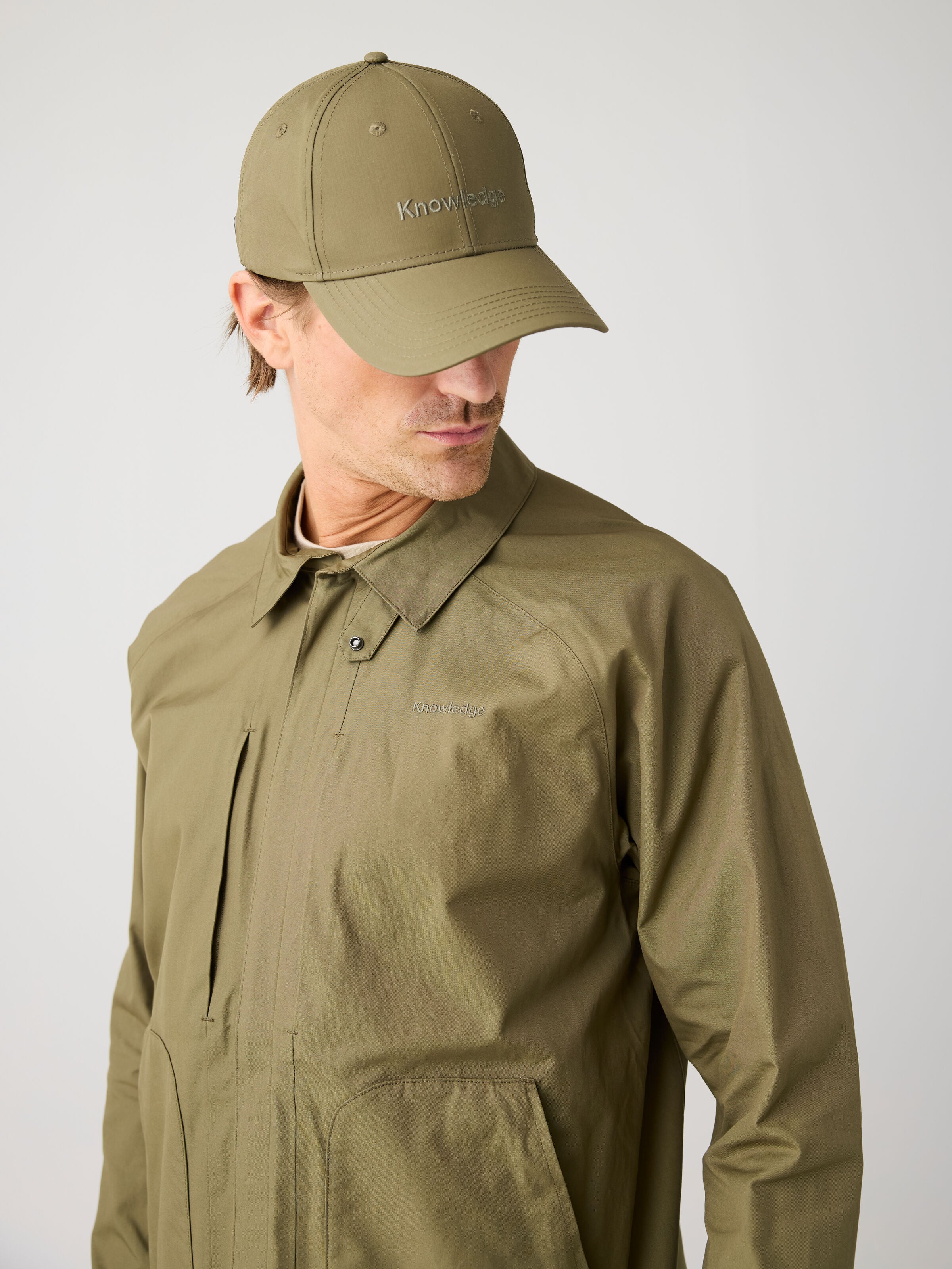 Vent canvas 200 jacket - Burned Olive - Image 6