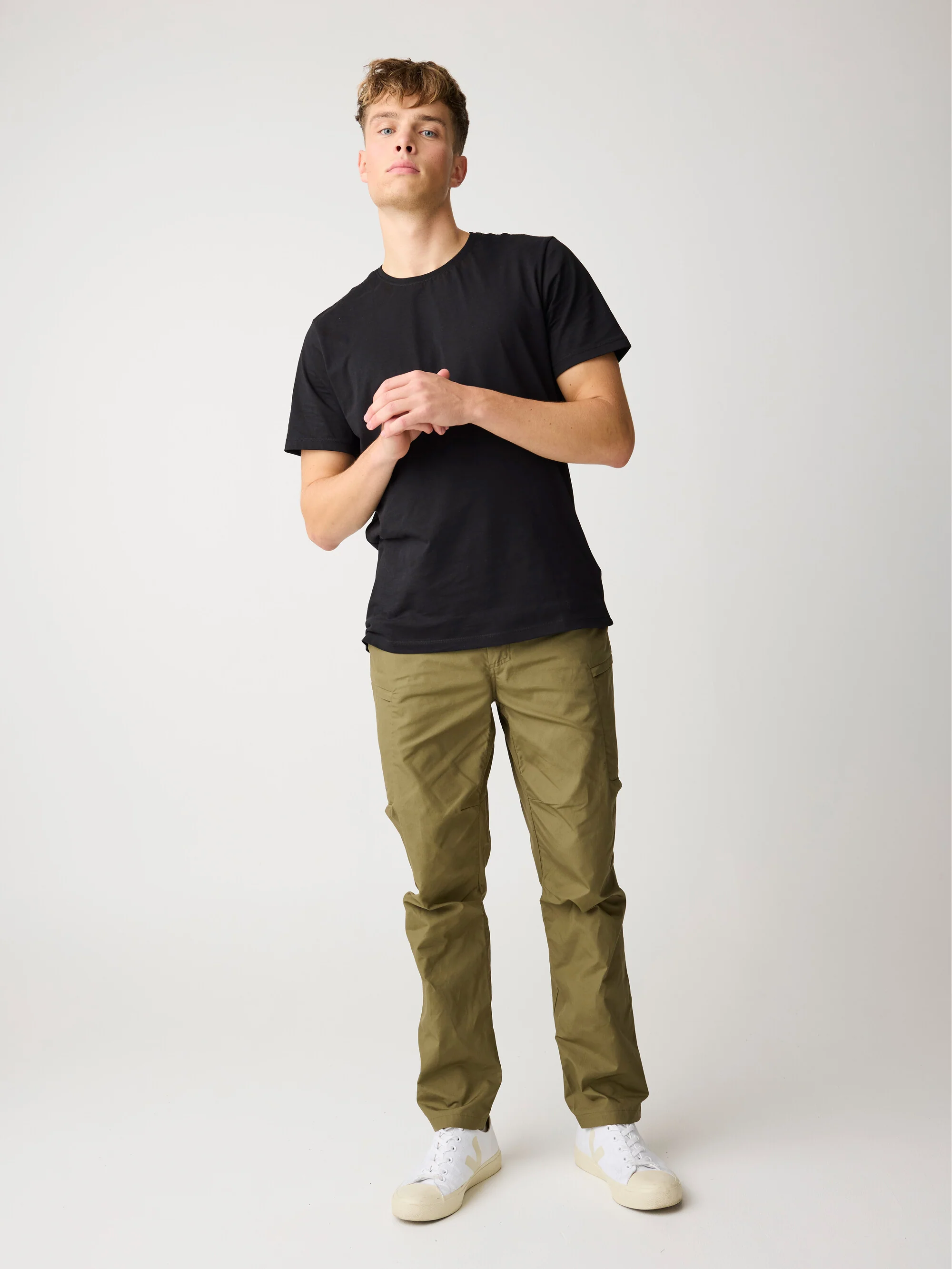 Vent canvas 200 pants - Burned Olive - Image 3