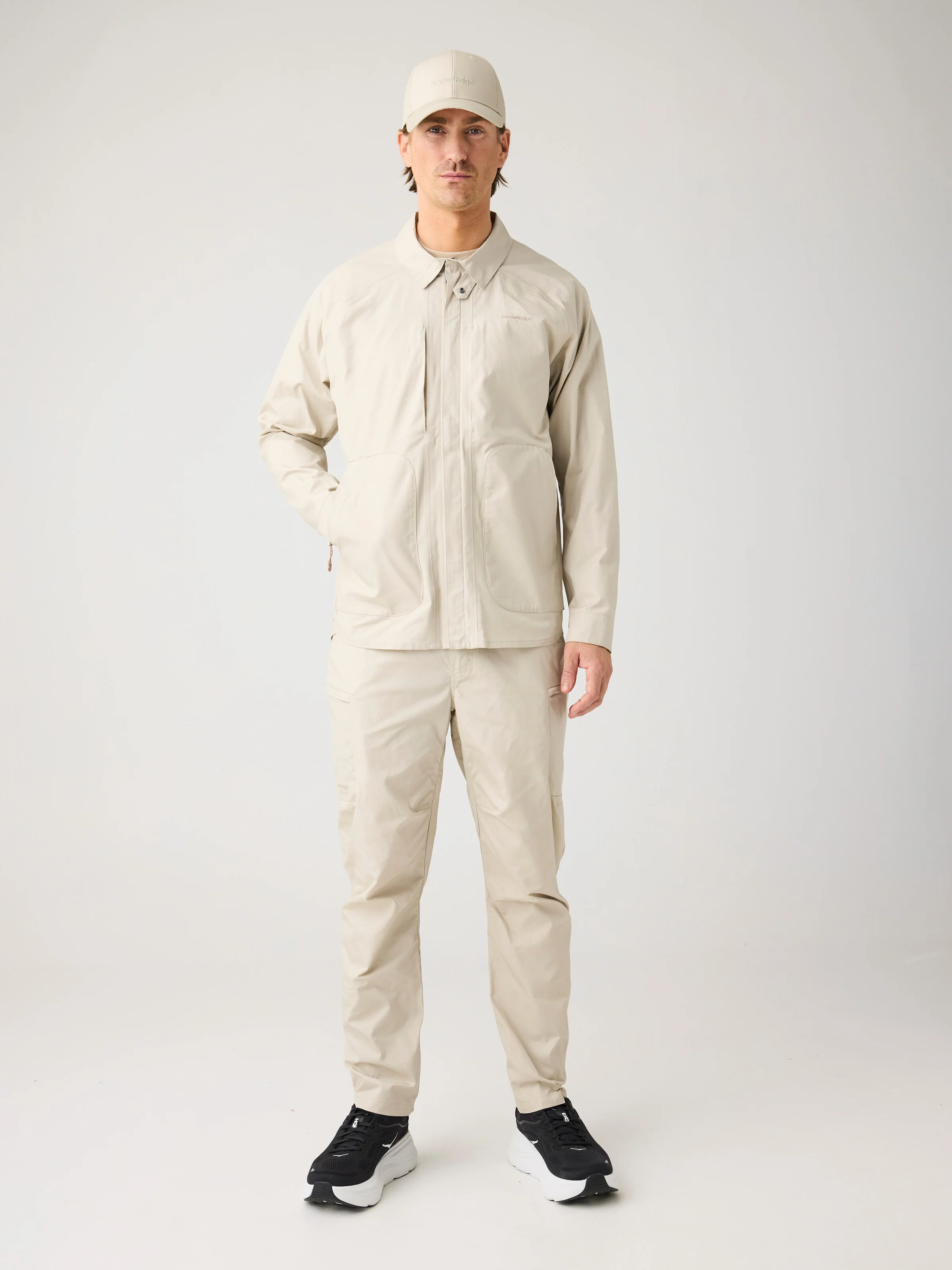 Vent canvas 200 pants - Light feather gray - Image 4