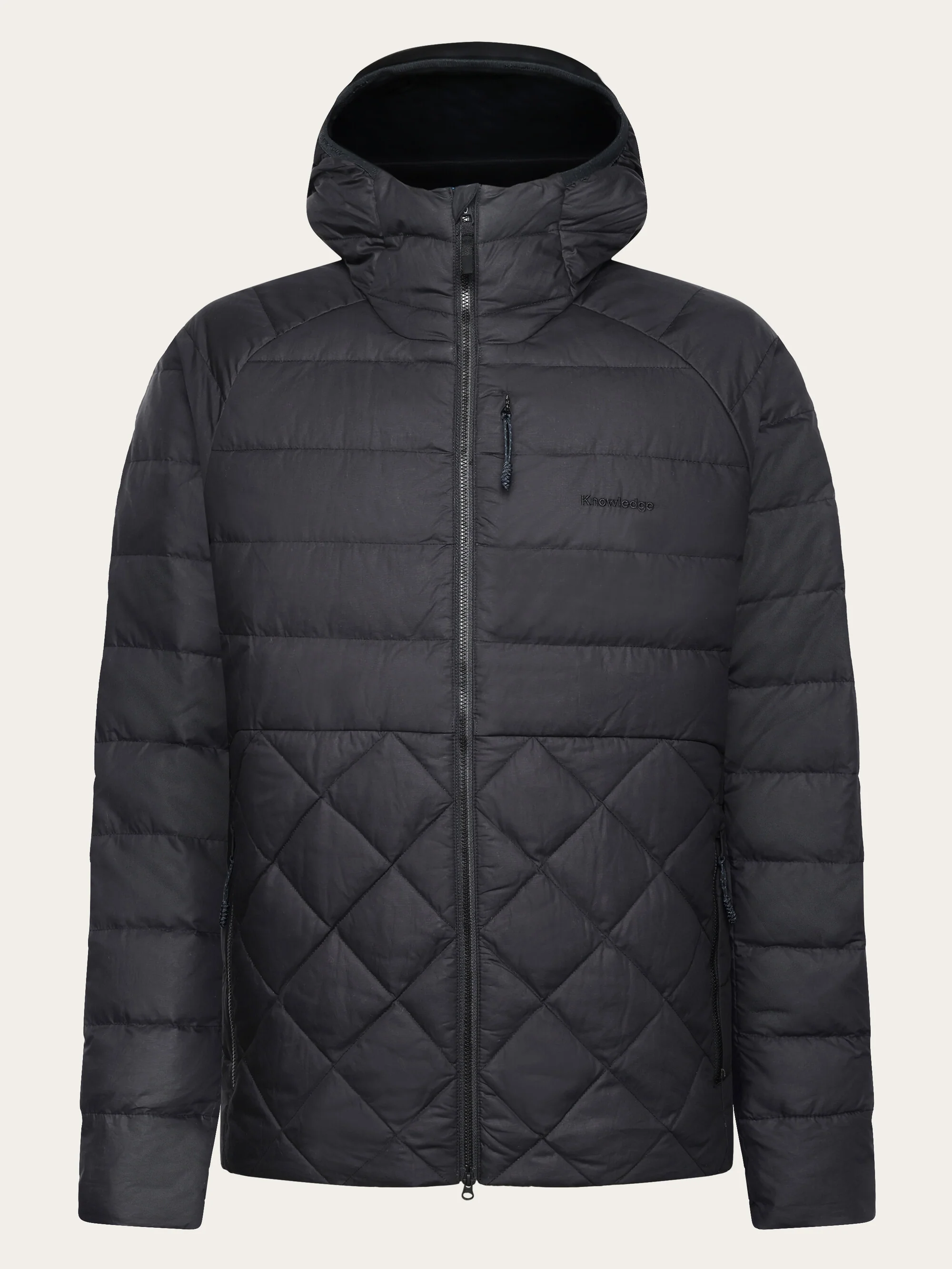 Vent Ripstop 90 Re:Down insulated hood jacket - Black Jet