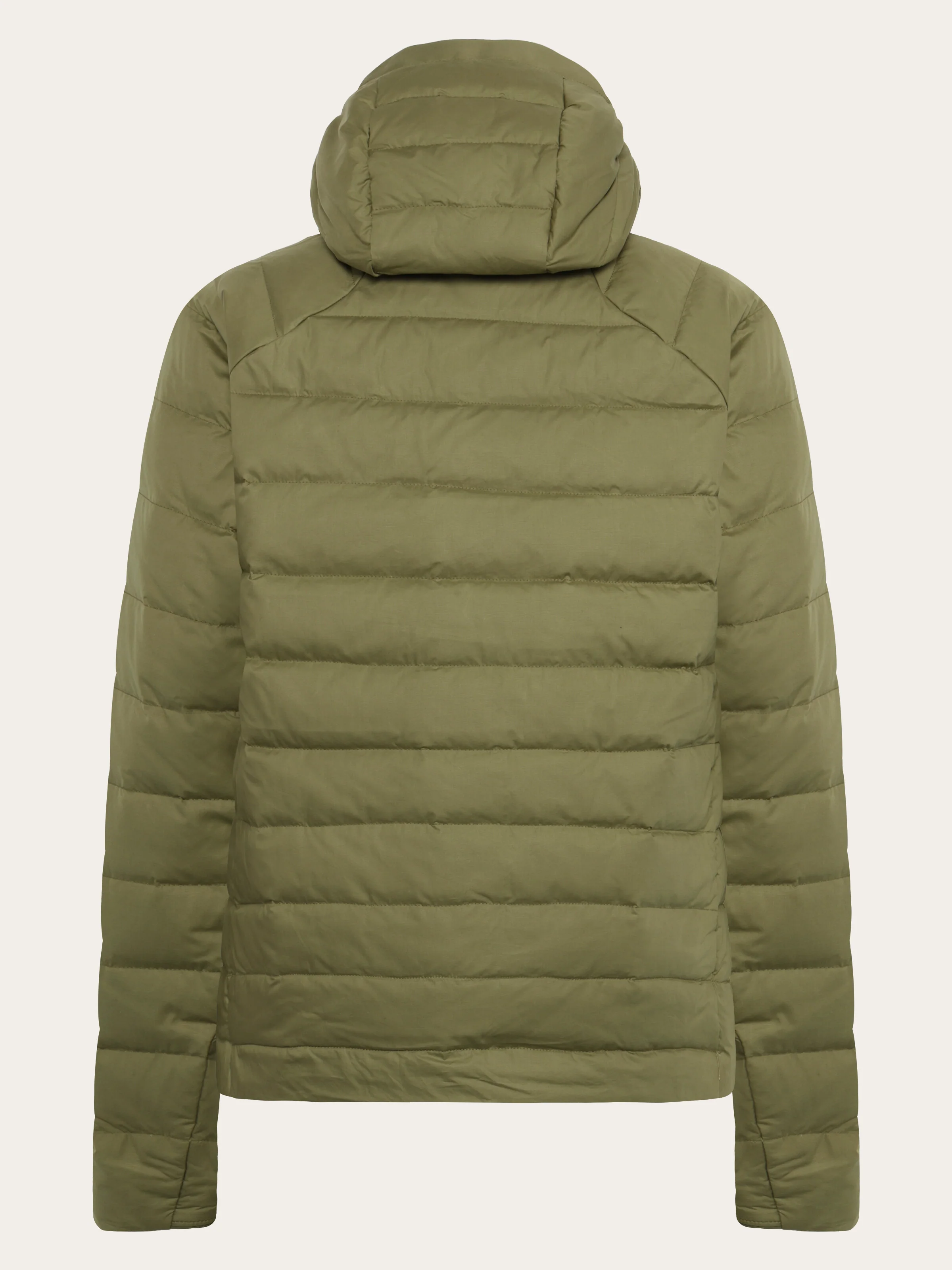 Vent Ripstop 90 Re:Down insulated hood jacket - Burned Olive - Image 2
